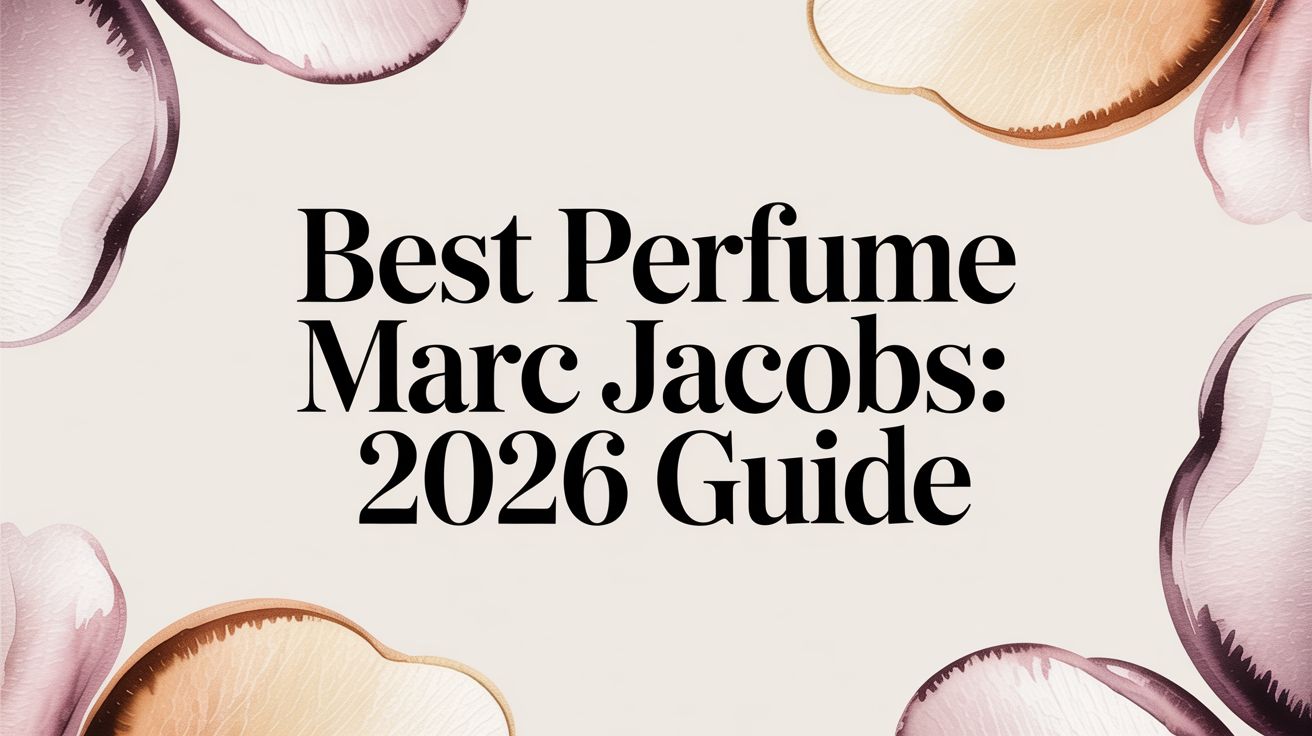 Best Perfume Marc Jacobs: 2026 Guide - Decant Sample