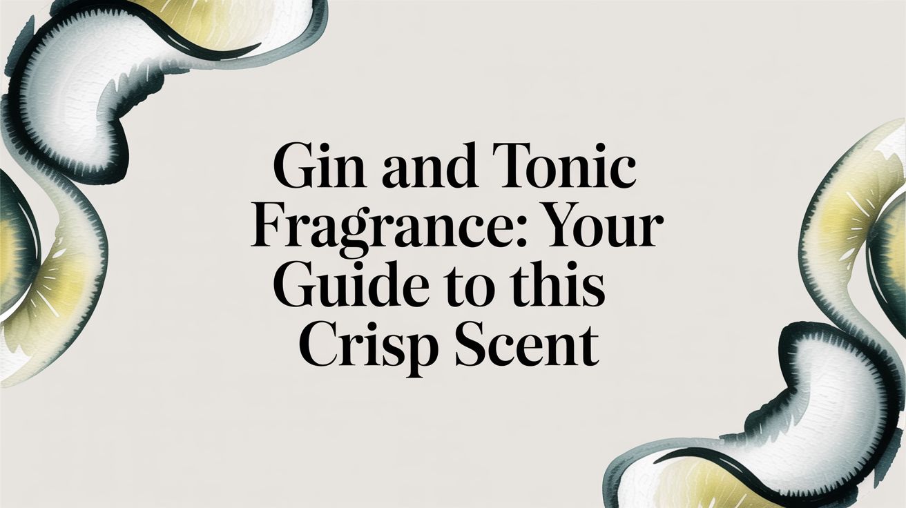 Gin and Tonic Fragrance: Your Guide to This Crisp Scent - Decant Sample