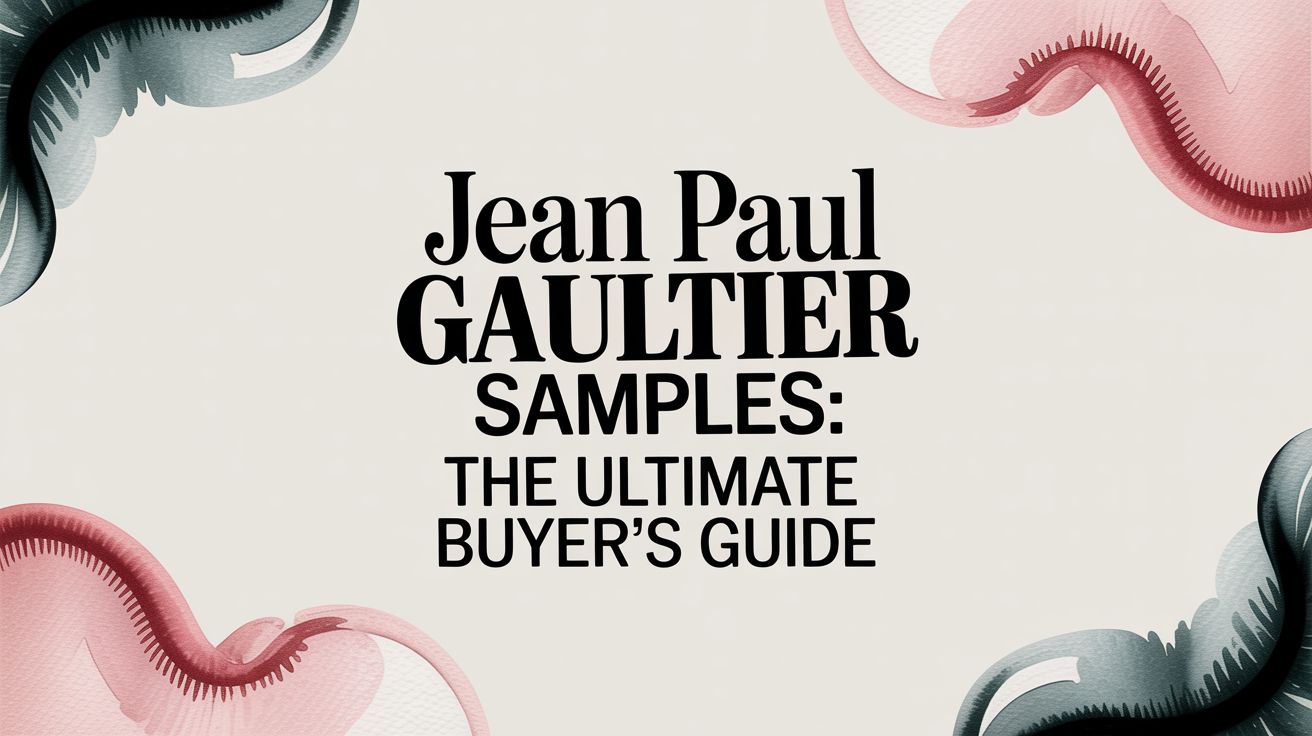 Jean Paul Gaultier Samples: The Ultimate Buyer's Guide - Decant Sample