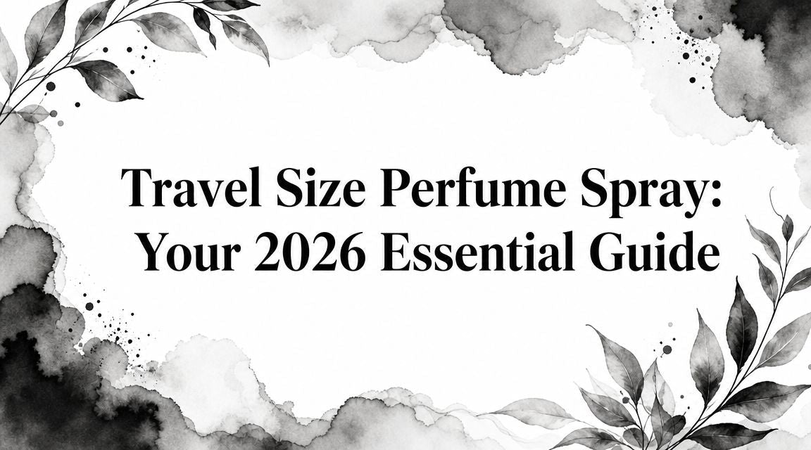 Travel Size Perfume Spray: Your 2026 Essential Guide - Decant Sample