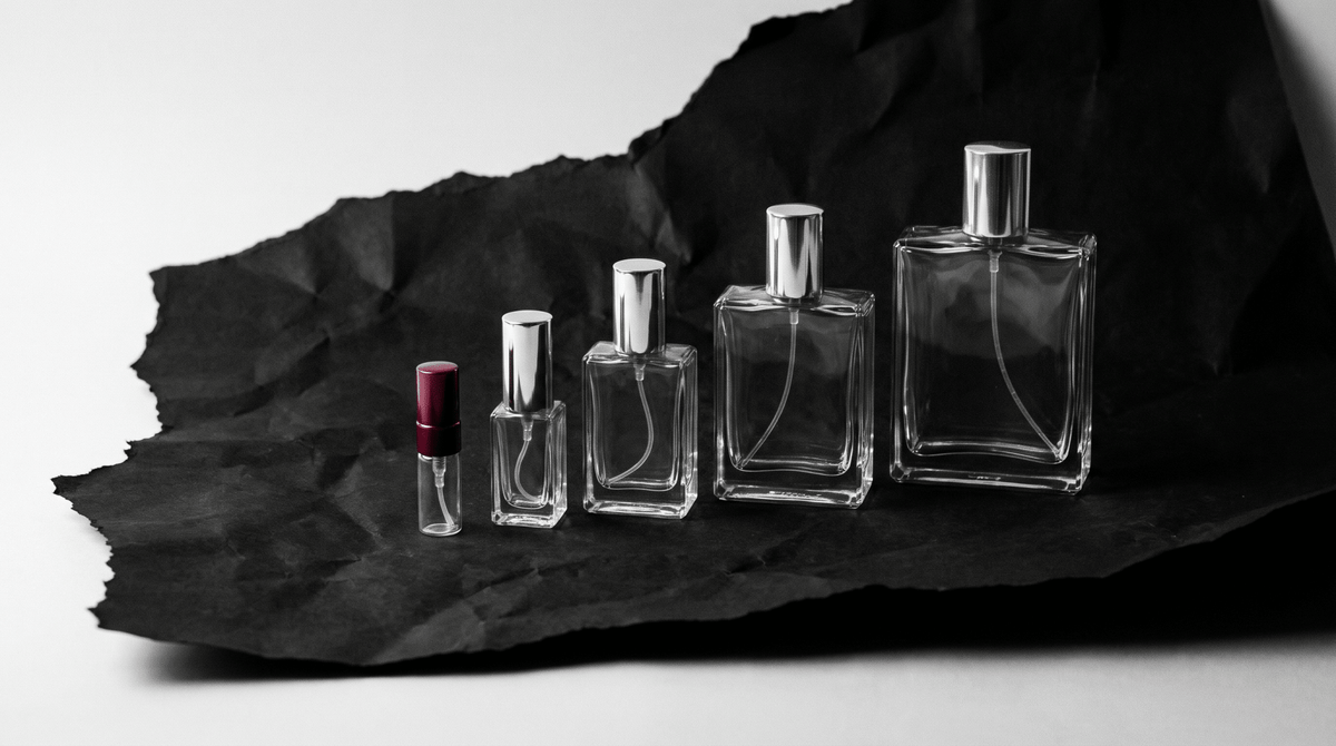 Cologne Bottle Sizes Explained: From Samples to Flacons - Decant Sample
