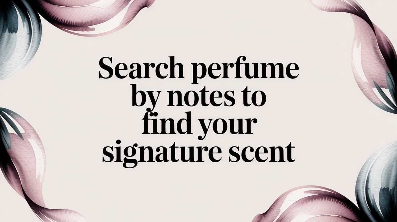 Search Perfume by Notes to Find Your Signature Scent - Decant Sample