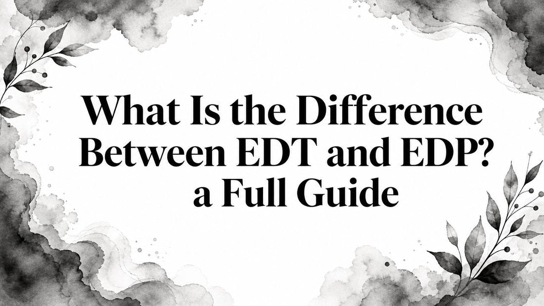 What Is the Difference Between EDT and EDP? a Full Guide - Decant Sample