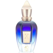 Blue Xerjoff 40 Knots fragrance bottle for women and men.