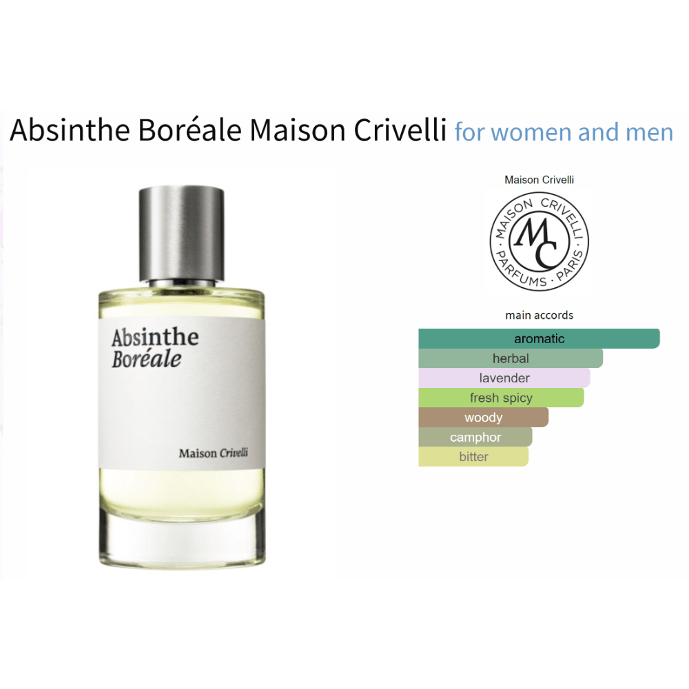 Absinthe Boréale Maison Crivelli for women and men - Decant Sample