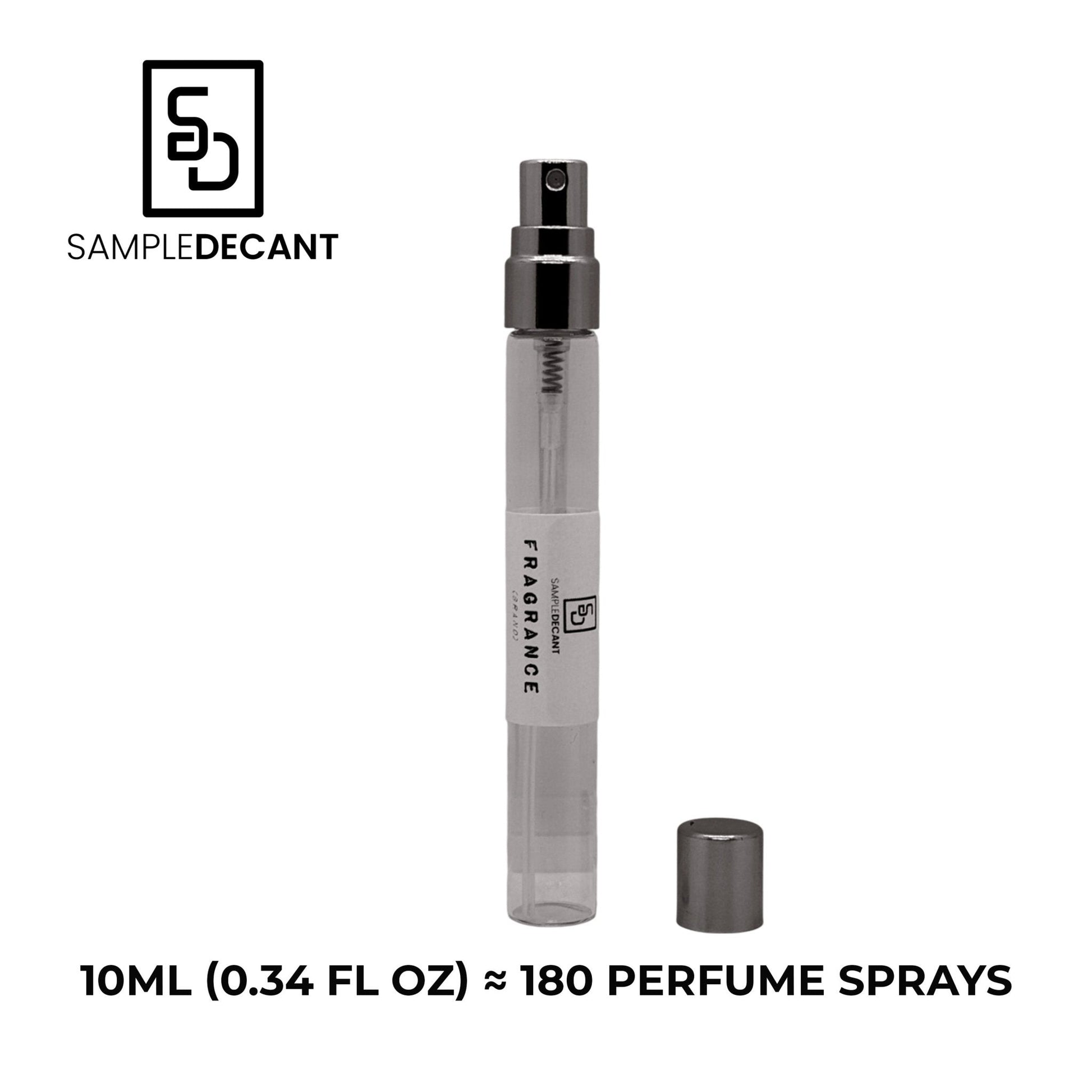 Armani Code Absolu Giorgio Armani men decant fragrance sample bottle with 10ml capacity.
