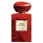 Armani Prive Rouge Malachite fragrance bottle for women and men.