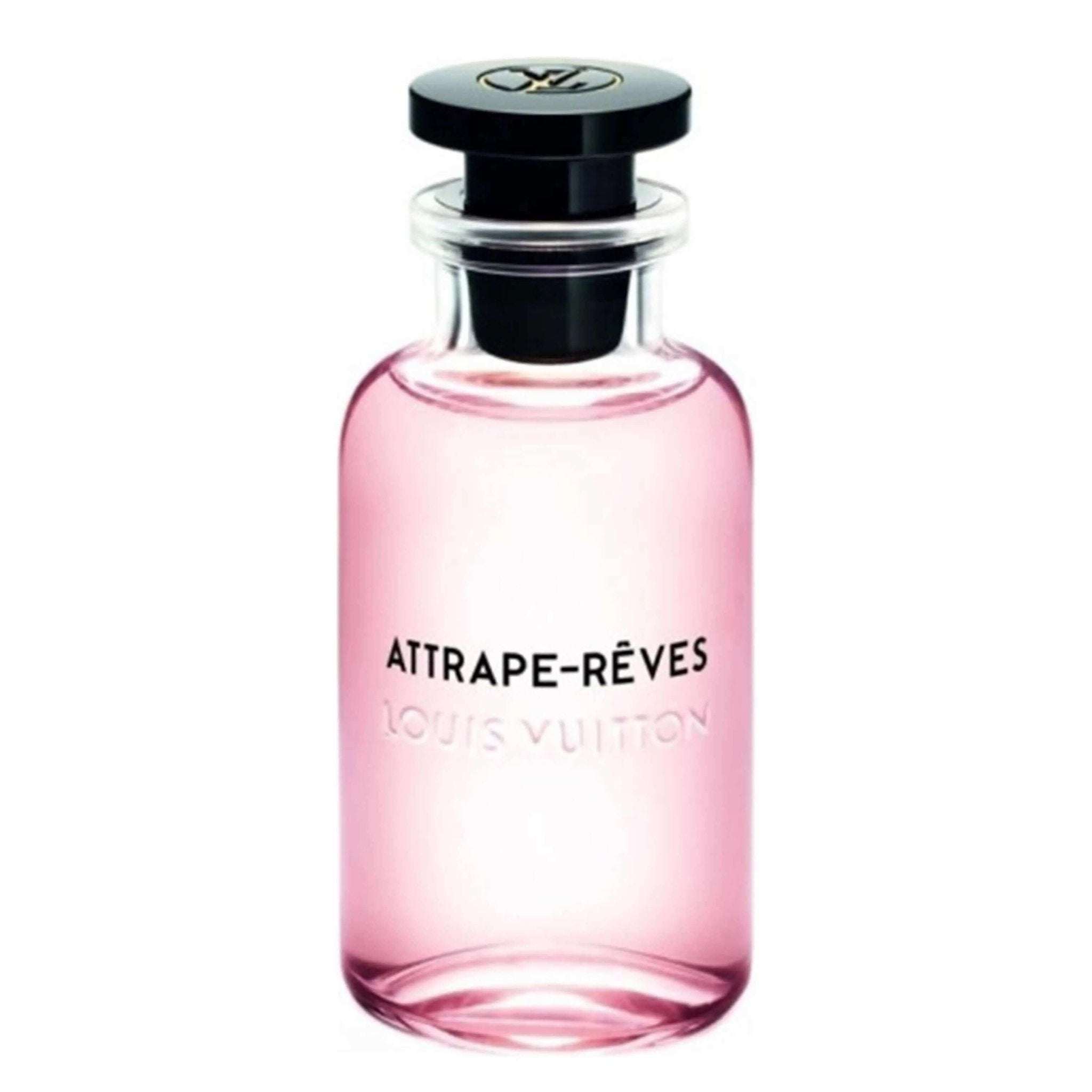 Attrape-Rêves Louis Vuitton fragrance decant samples for women in a pink bottle.
