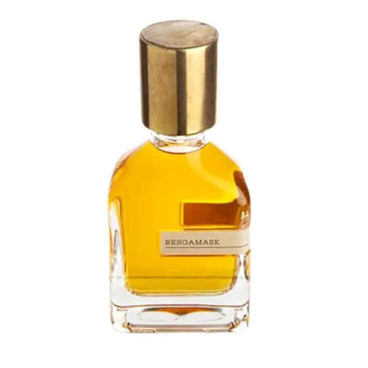 Bergamask Orto Parisi decant fragrance bottle for women and men.