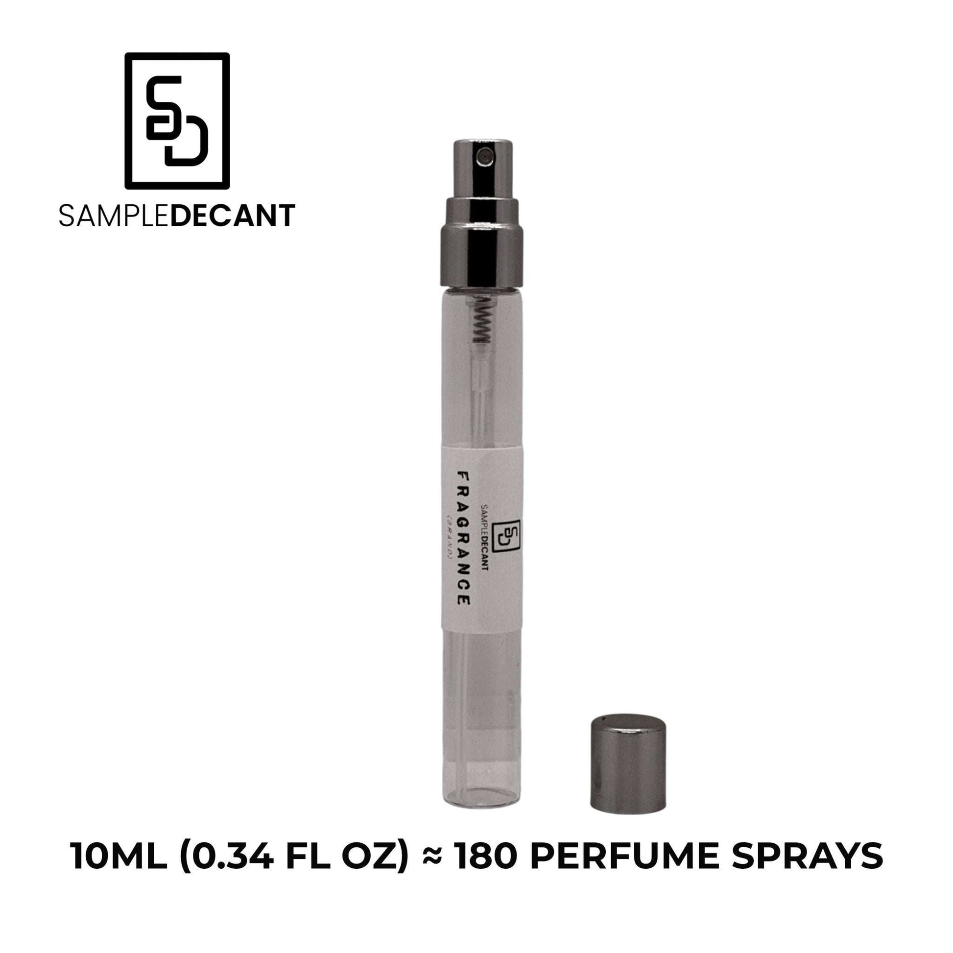 Black Orchid Tom Ford decant fragrance sample vial, 10ml size, approximately 180 sprays.