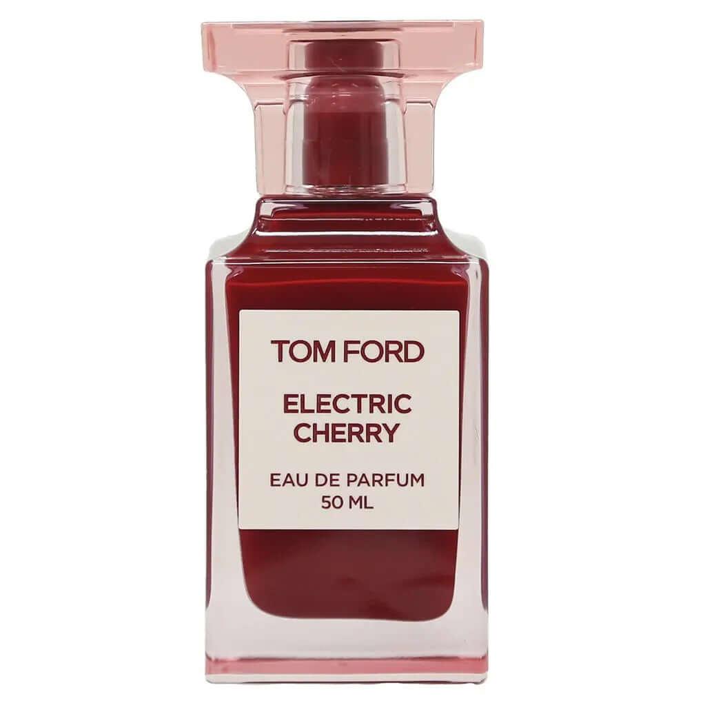 Tom Ford fragrance bottle labeled Electric Cherry, 50 ml.