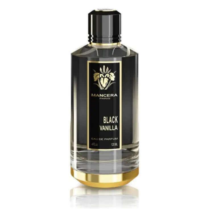 Black Vanilla Mancera fragrance bottle for women and men.