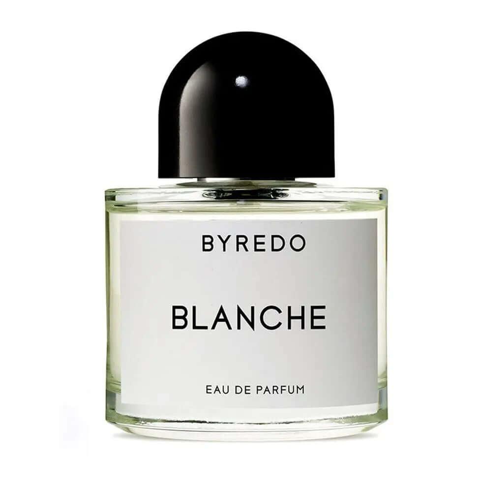 Blanche Byredo fragrance bottle for women.