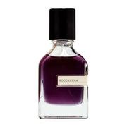 Boccanera Orto Parisi decant fragrance sample bottle with dark amber liquid.