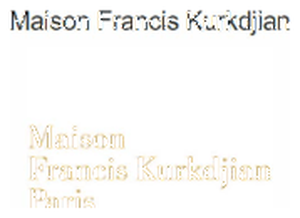 Maison Francis Kurkdjian