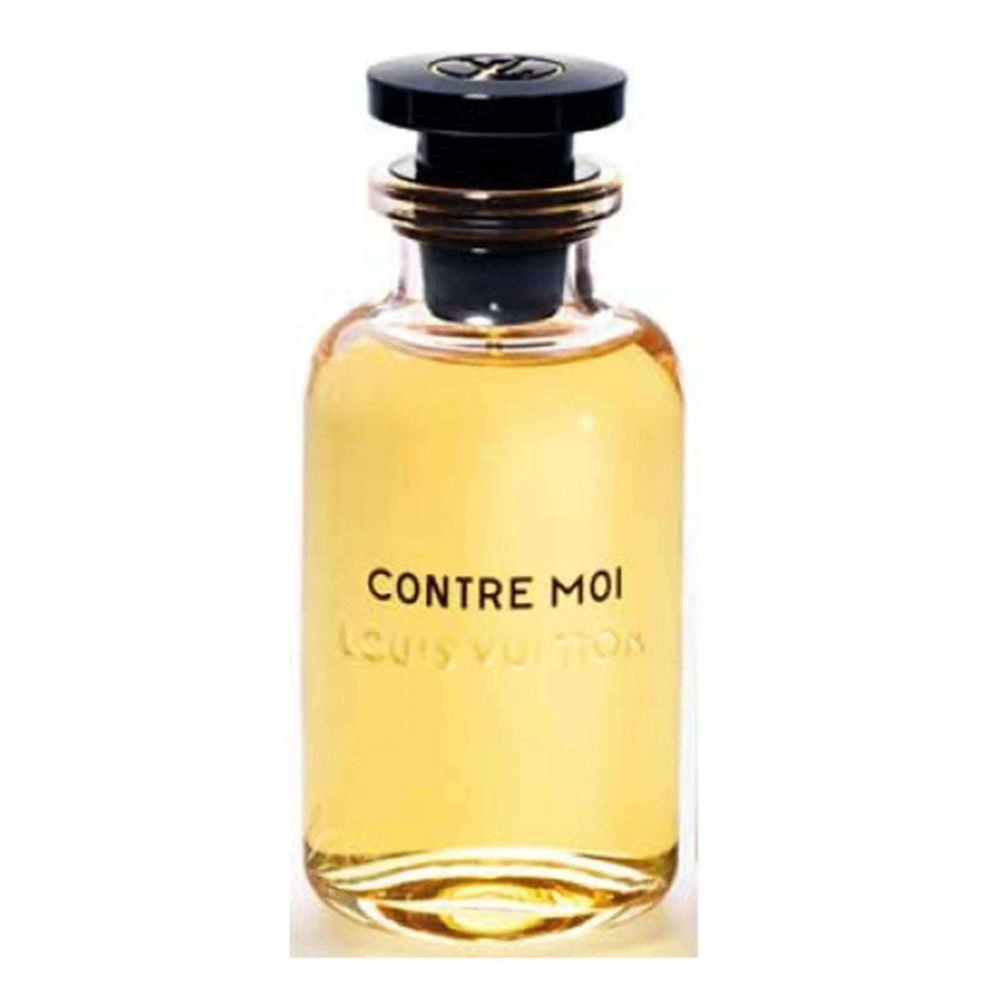 Louis Vuitton Contre Moi fragrance bottle for women.