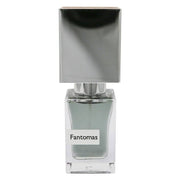 Fantomas Nasomatto unisex fragrance bottle with metallic cap.