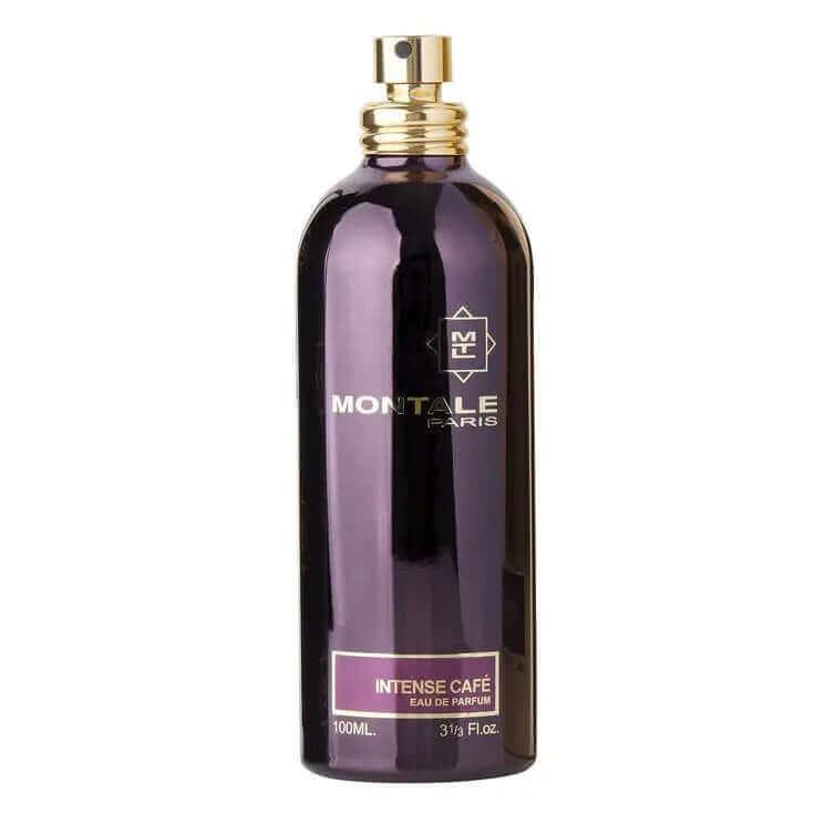 Intense Cafe Montale fragrance bottle with amber vanilla scent for women and men.