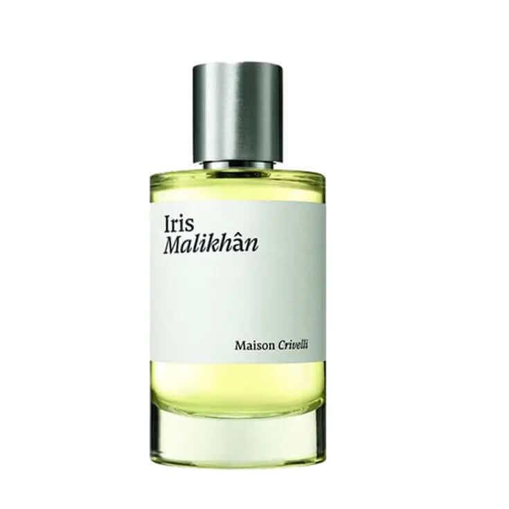 Maison Crivelli Iris Malikhân fragrance bottle for men and women.