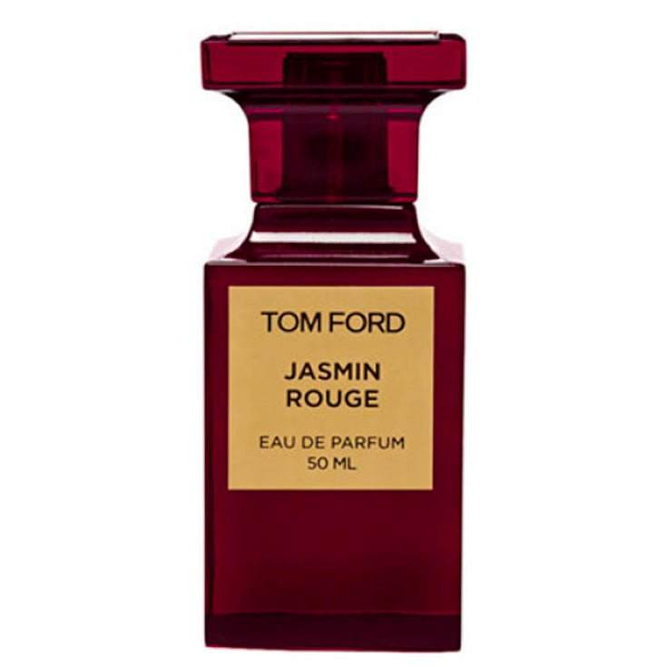 Tom Ford Jasmin Rouge perfume bottle for women, showcasing a luxurious amber floral fragrance.