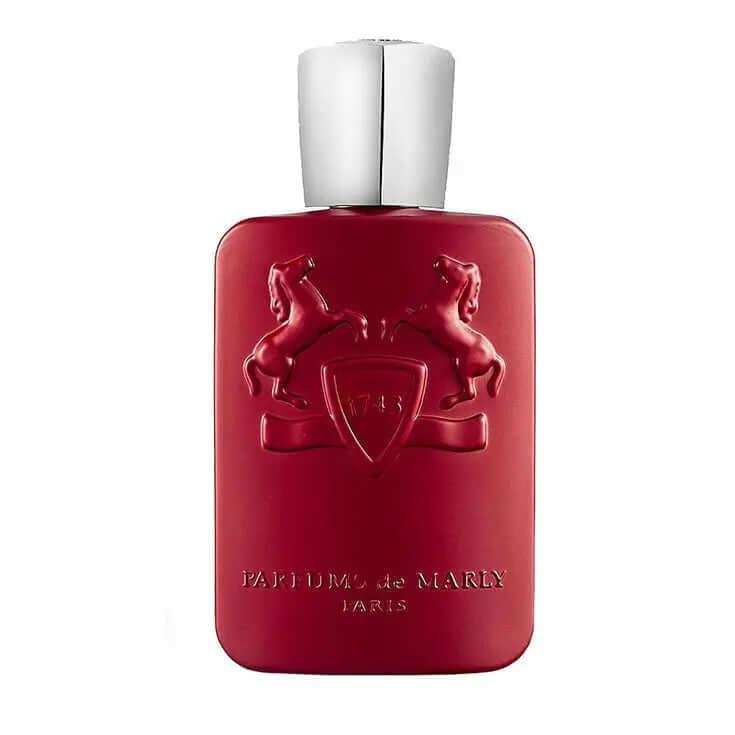 Parfums de Marly Kalan decant sample bottle for women and men with embossed design.