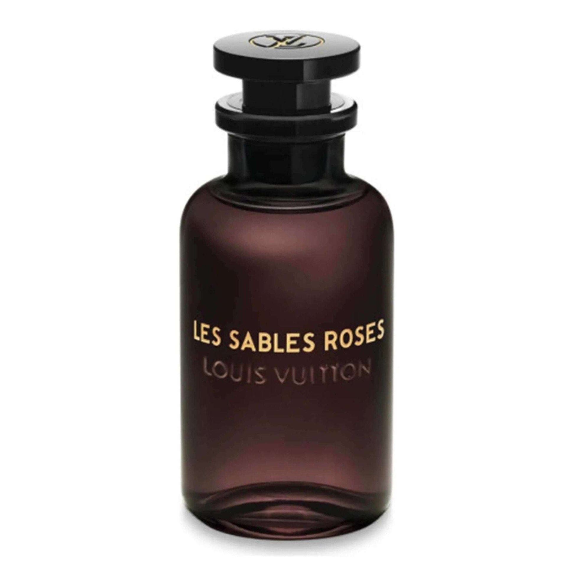 Les Sables Roses Louis Vuitton fragrance bottle for women and men.