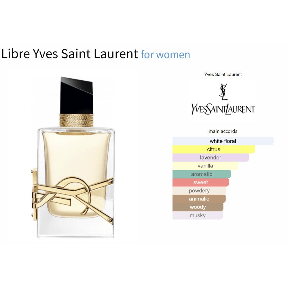 Libre Yves Saint Laurent Women's Decant Fragrance Samples - Decant Sample