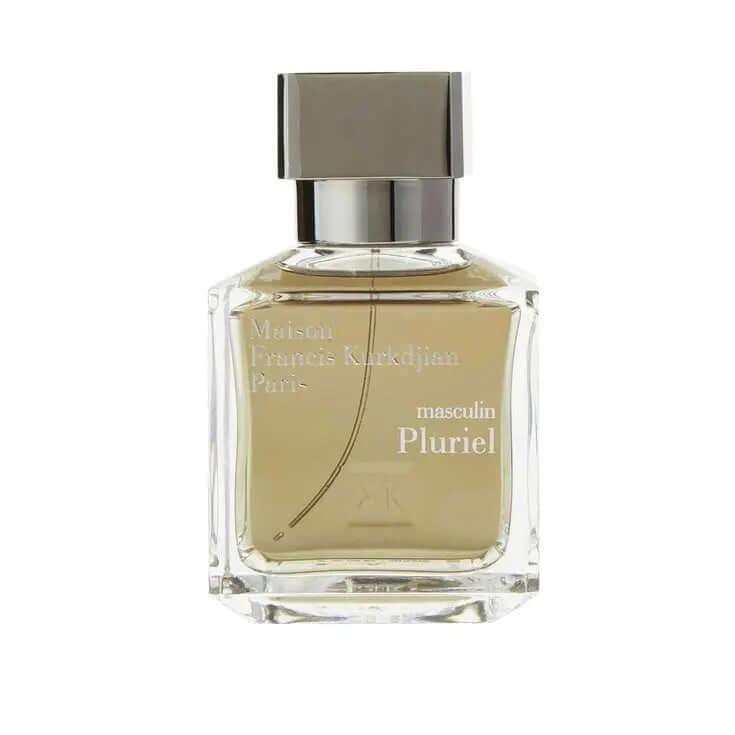 Masculin Pluriel fragrance sample by Maison Francis Kurkdjian for men, woody aromatic scent.