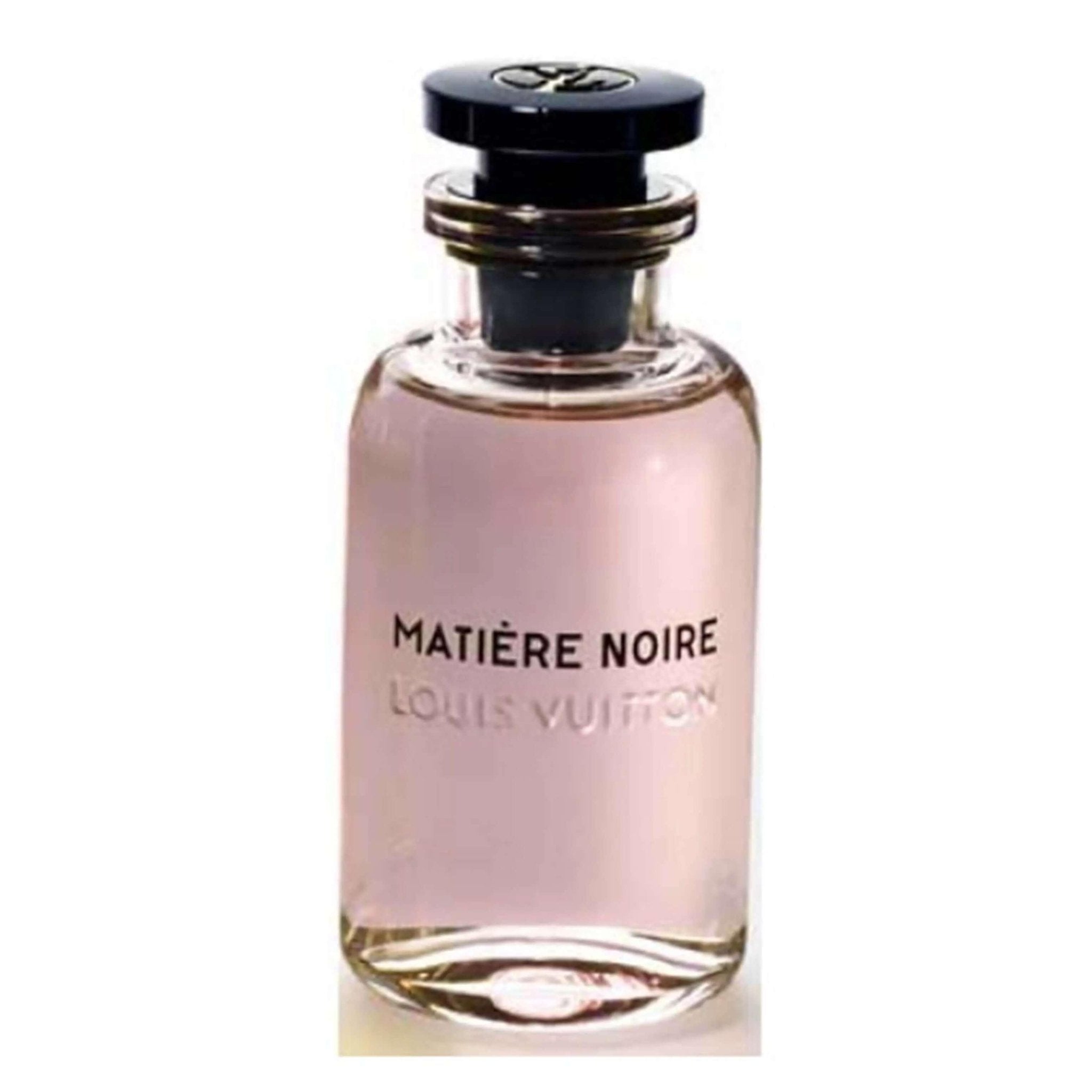 Matière Noire Louis Vuitton fragrance bottle for women, showcasing elegant design.