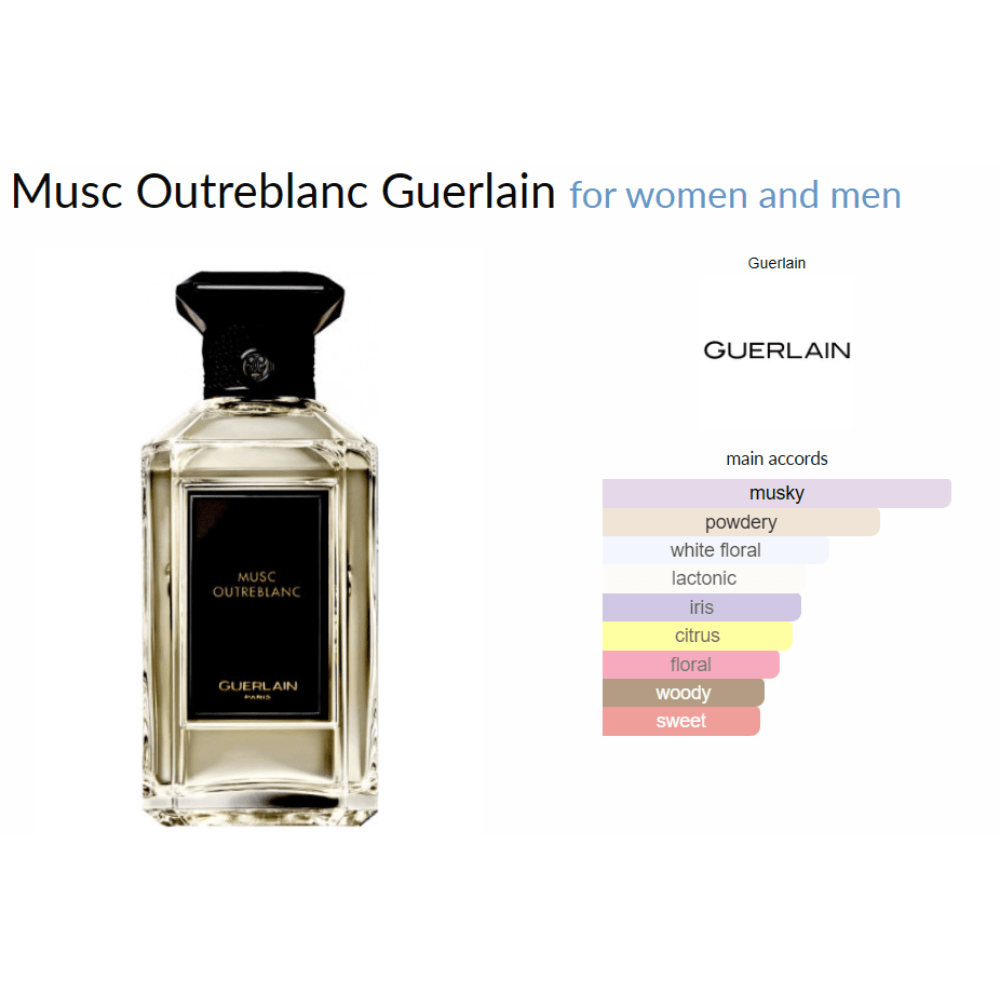 Musc Outreblanc Guerlain for women and men - Decant Sample