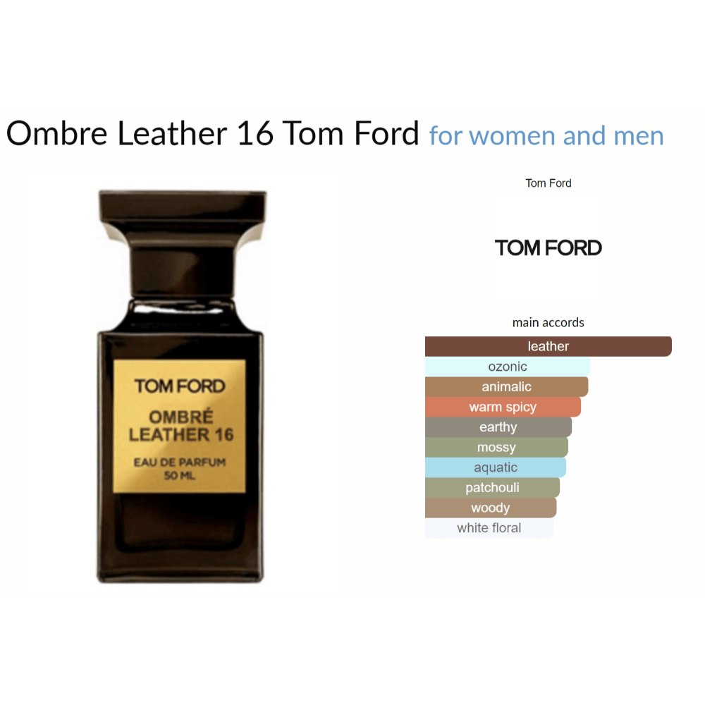 Ombre Leather 16 Tom Ford for women and men - Decant Sample