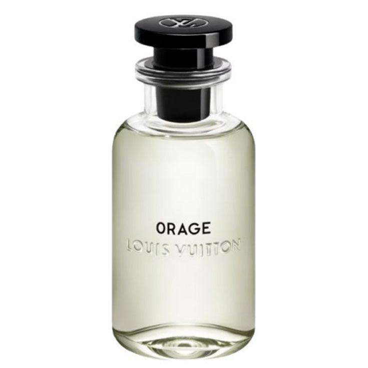 Louis Vuitton Orage fragrance bottle for men.