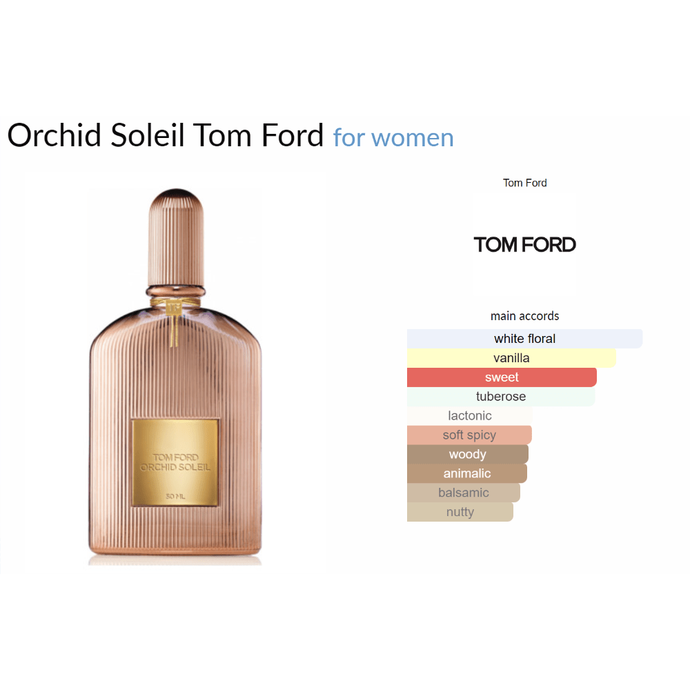 Orchid Soleil Tom Ford for women Decant Samples - Decant Sample