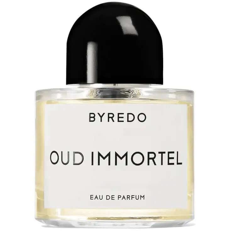 Oud Immortel Byredo fragrance bottle for men and women.