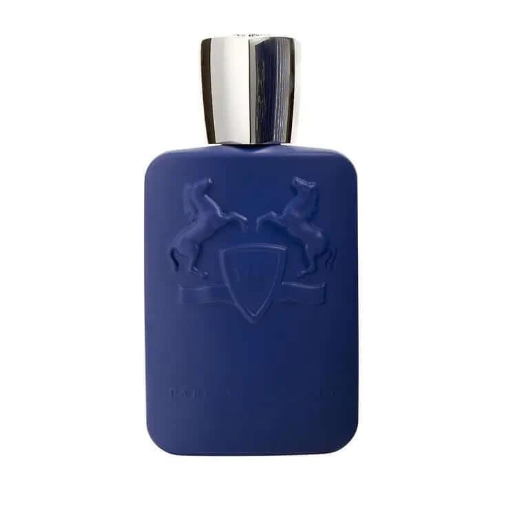 Parfums de Marly Percival fragrance decant for women and men with a blue bottle design.