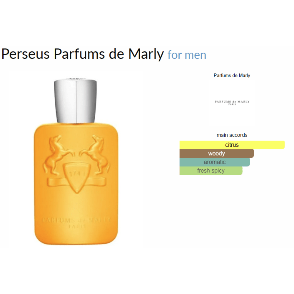 Perseus Parfums de Marly for men Decant Samples - Decant Sample