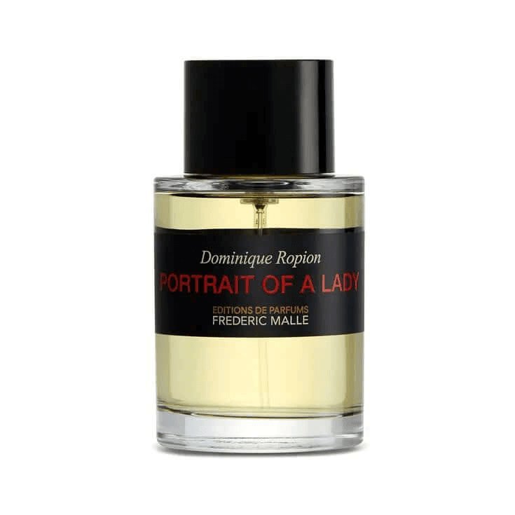 Portrait of a Lady Frederic Malle fragrance sample bottle for women.