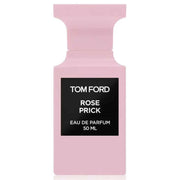 Tom Ford Rose Prick Eau de Parfum bottle in pink with black label.