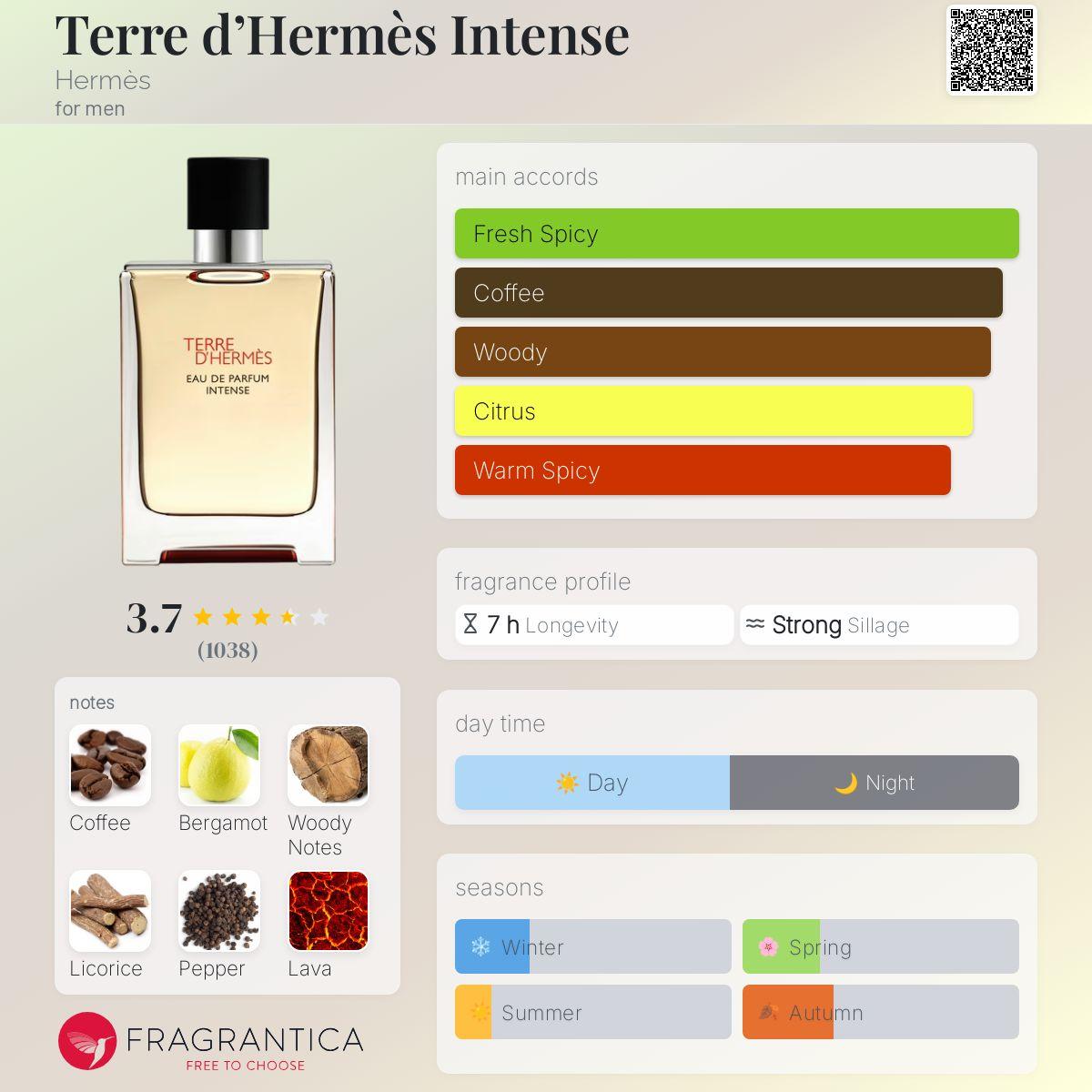 Terre d’Hermès Intense Hermès Men's Fragrance Sample Decant - Decant Sample