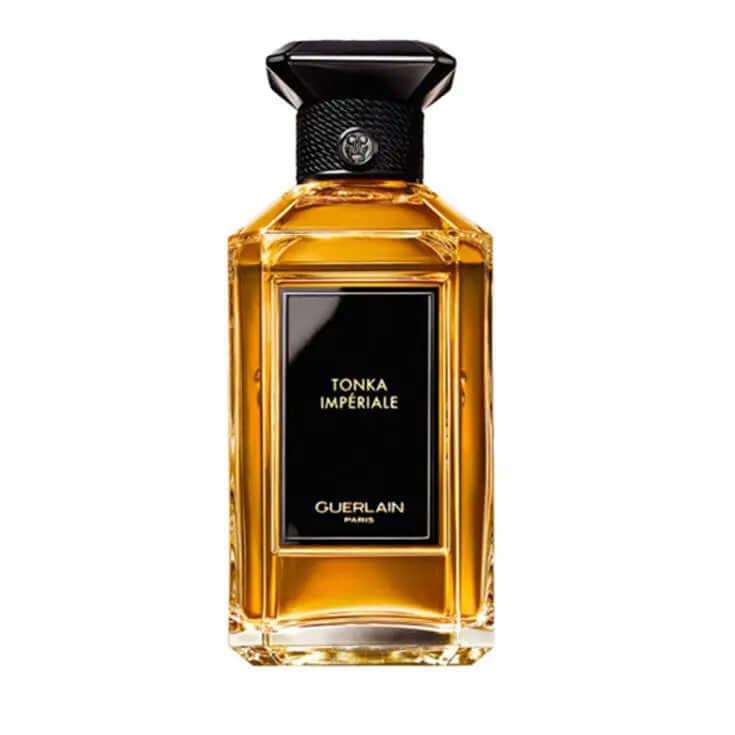Tonka Imperiale Guerlain unisex fragrance bottle.