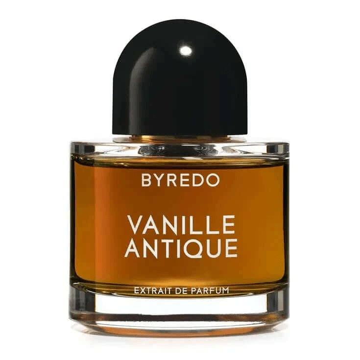 Vanille Antique Byredo perfume bottle for women and men.