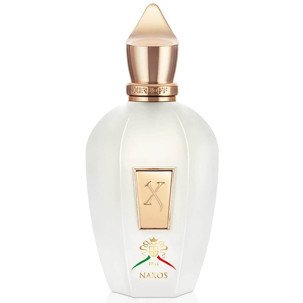 XJ 1861 Naxos Xerjoff fragrance bottle for women and men.